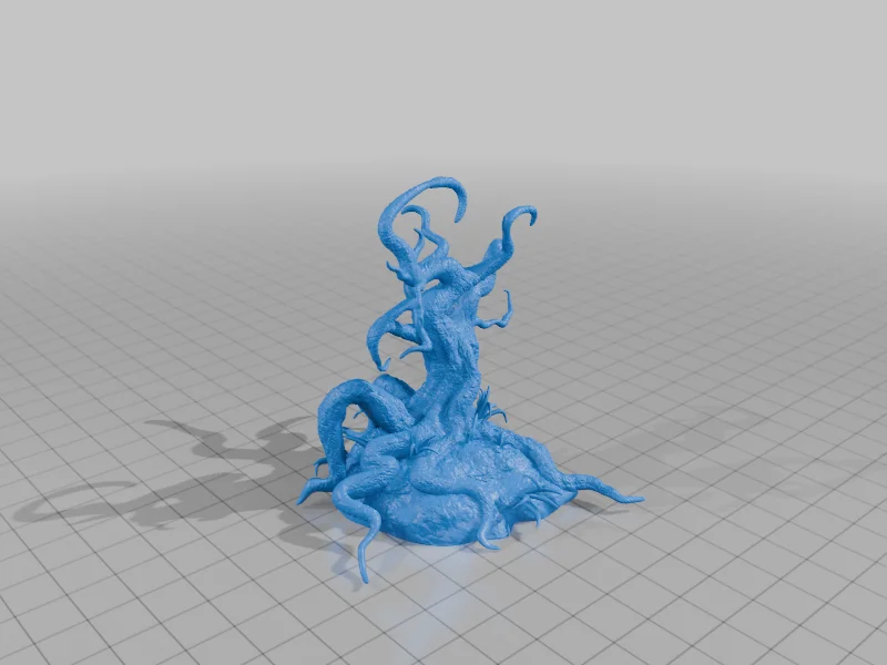 3D модель Модель Секири Дерево - фото 3