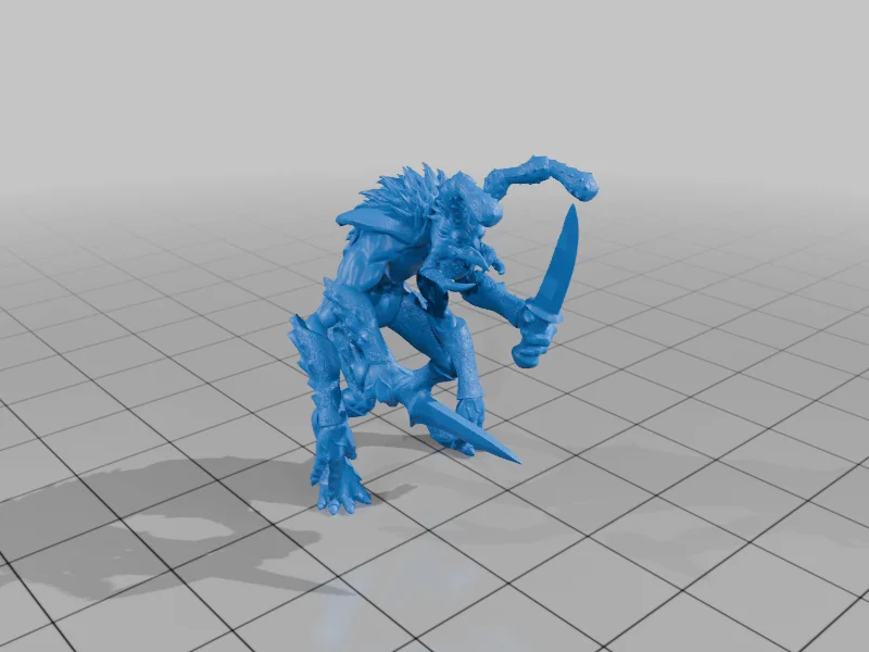 3D модель Миниатюра Zecui для настольных ролевых игр - фото 2