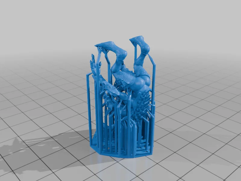 3D модель Миниатюра Zecui для настольных ролевых игр - фото 3