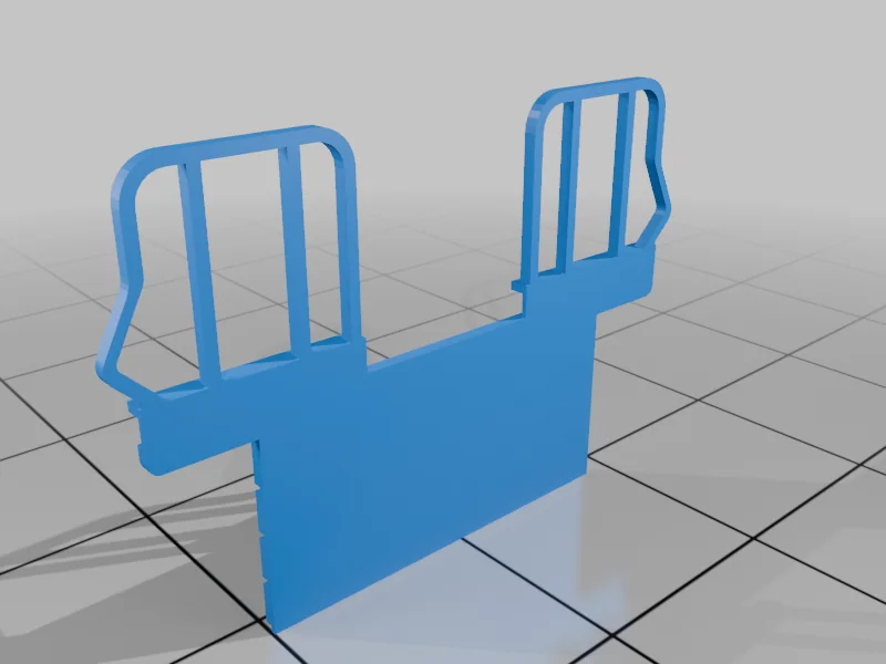 3D модель HOn30 Пассажирские вагоны - фото 17