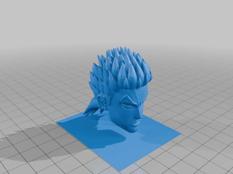 3D модель Фигурка ДиО из Stardust Crusaders 1/6 - фото 11