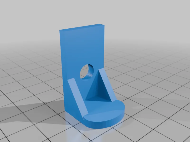 3D модель Кронштейн для раздвижной двери металлического сарая - фото 1