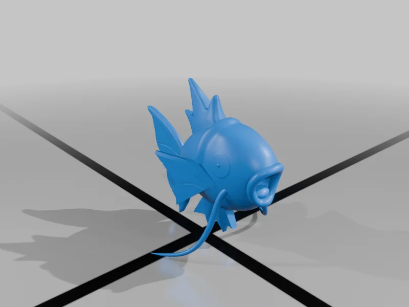 3D модель 3D Модель Магікарпа з Покемонів - фото 6