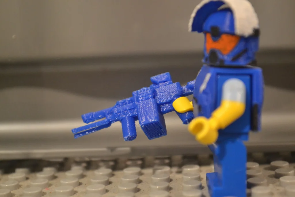 Совместимый с Lego: Sci-Fi Пулемет