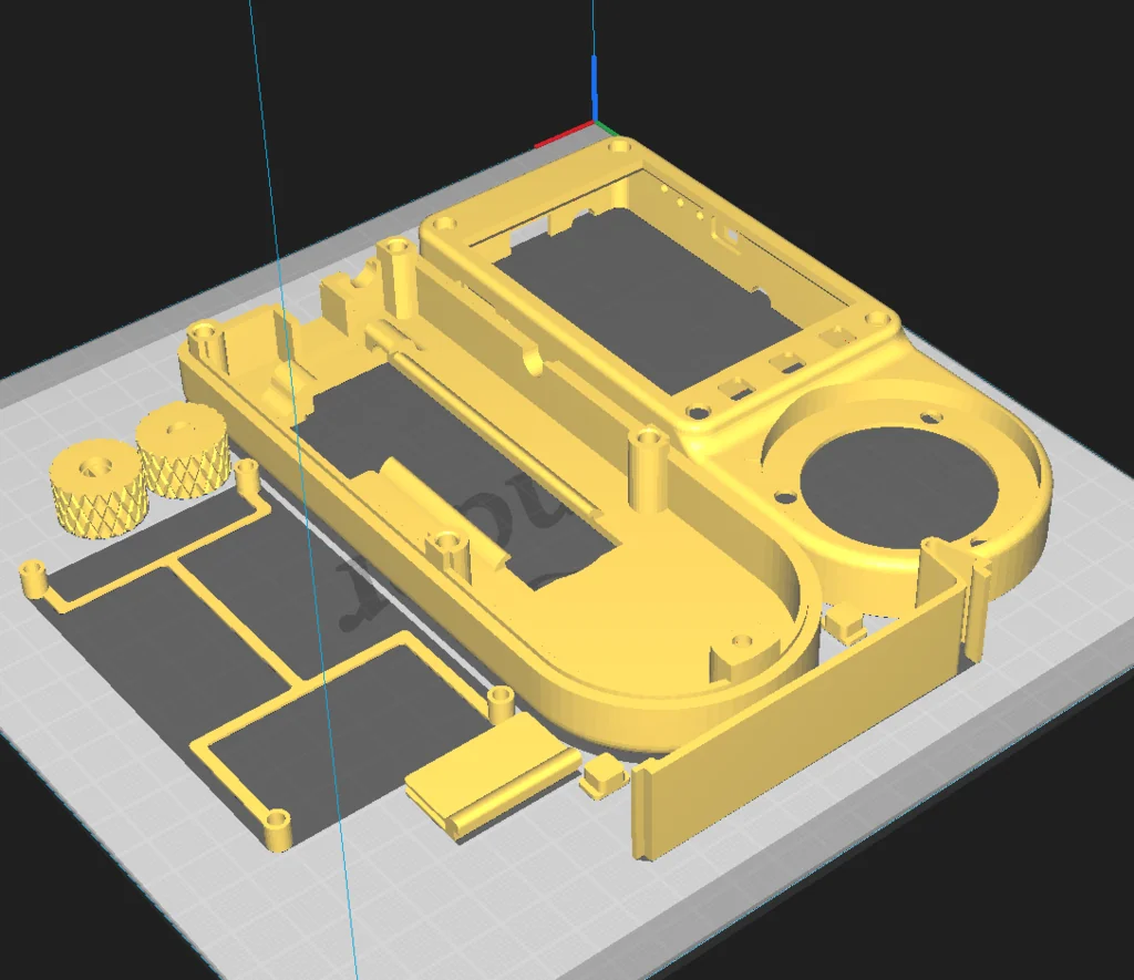 3D модель Корпус для пульта управления PiBot CNC - фото 2