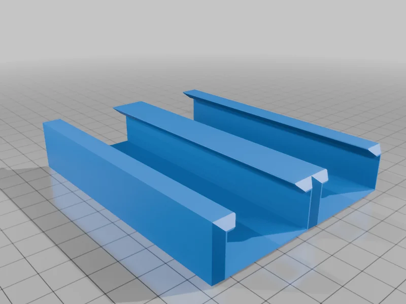 3D модель Держатель для магазинов под полкой - фото 5