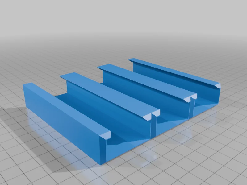 3D модель Держатель для магазинов под полкой - фото 7