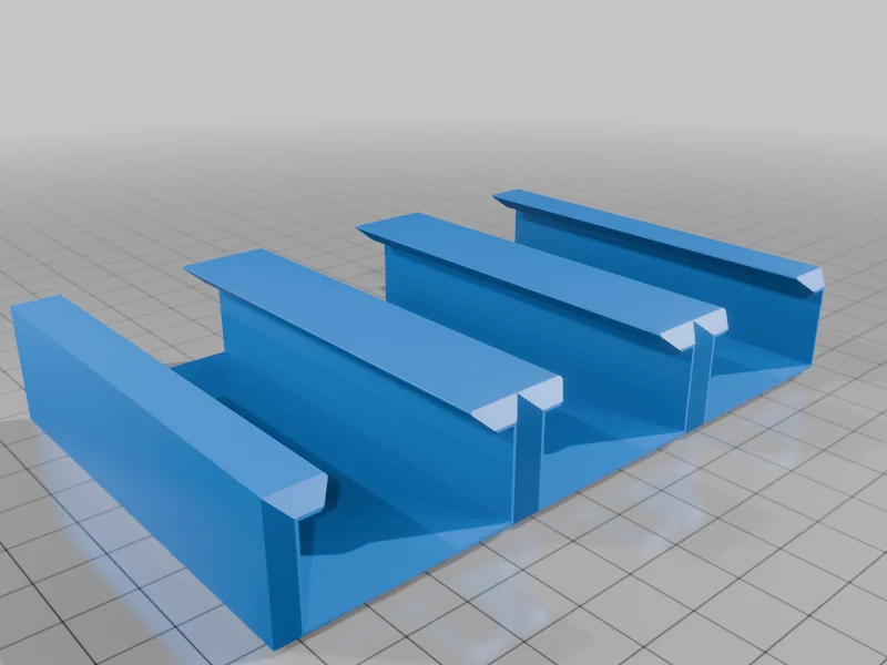 3D модель Держатель для магазинов под полкой - фото 13