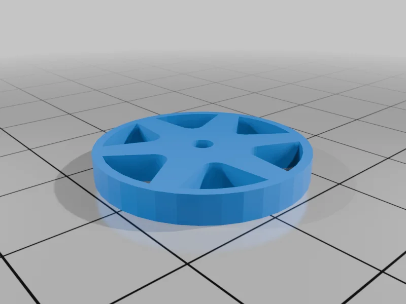 3D модель Модель колес LDRC 1/18 Wheel Dop - фото 3