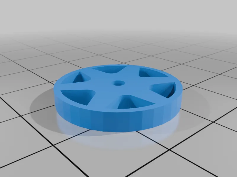 3D модель Модель колес LDRC 1/18 Wheel Dop - фото 4