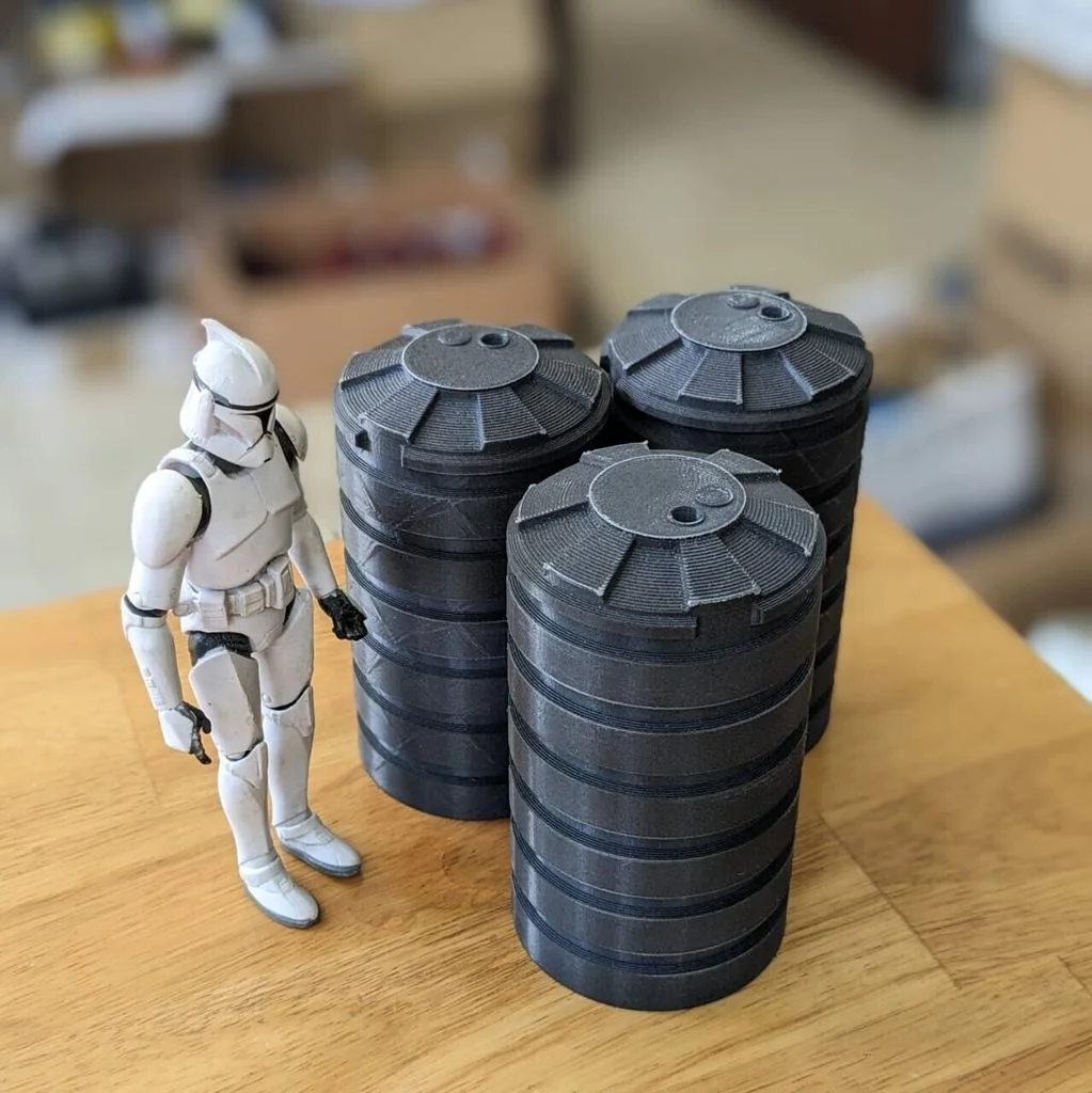 3D модель Модель Бочки з Зоряних Війн - Хангара - фото 18