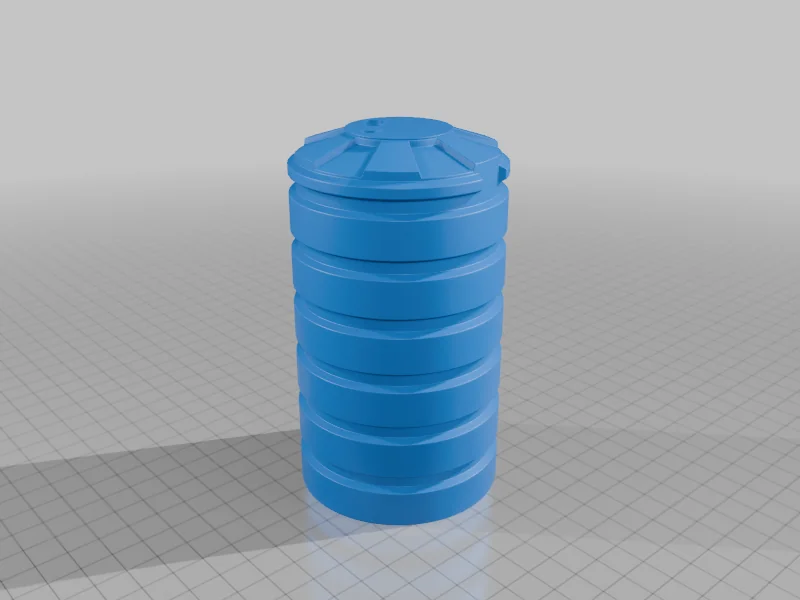 3D модель Модель Бочки з Зоряних Війн - Хангара - фото 22
