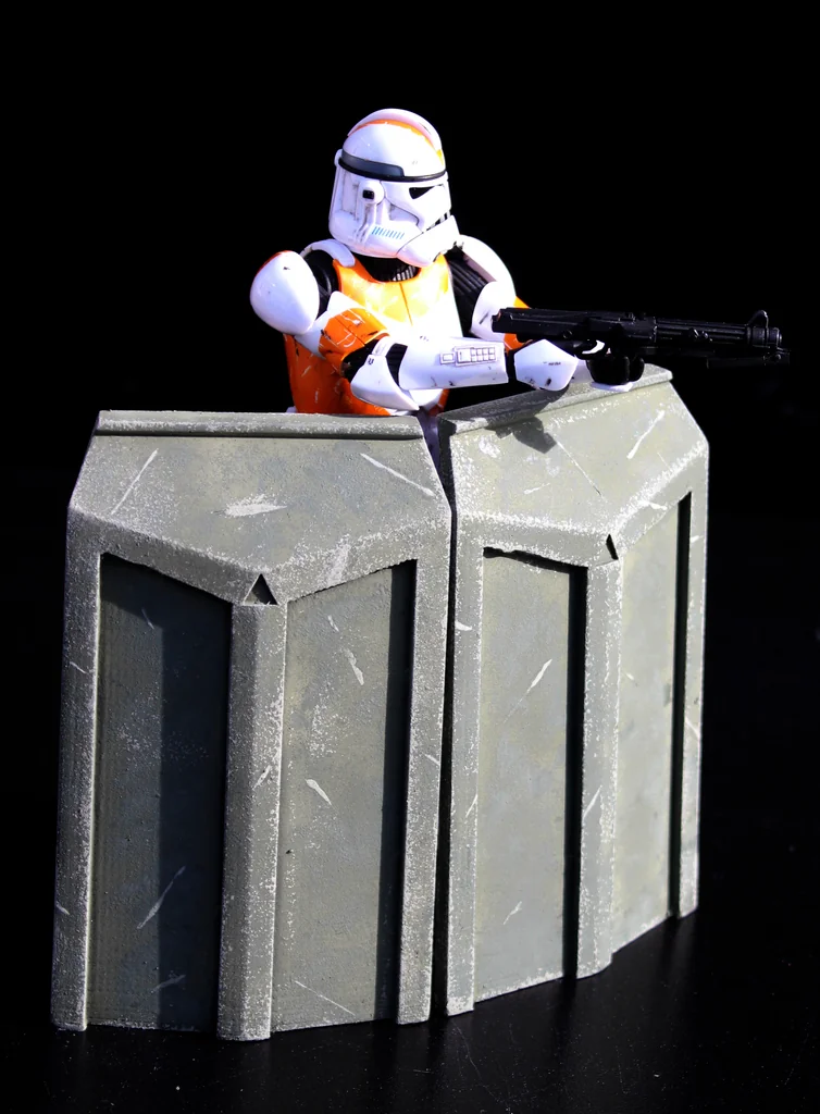 3D модель Баррикада Кашиика из Звёздных Войн - фото 17