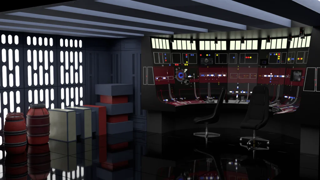 3D модель Контейнер Управления Звездного Десанта - фото 4