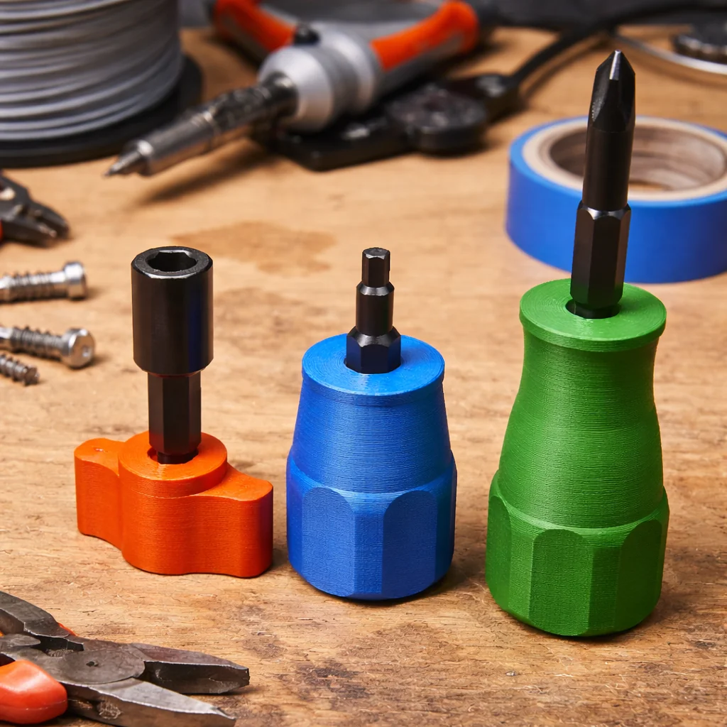 Комплект битодержателей Stubby Hex 1/4 дюйма – S / M / L