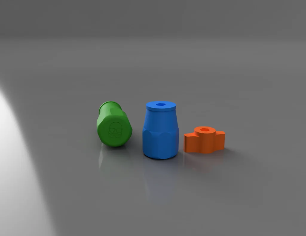 Комплект битодержателей Stubby Hex 1/4 дюйма – S / M / L