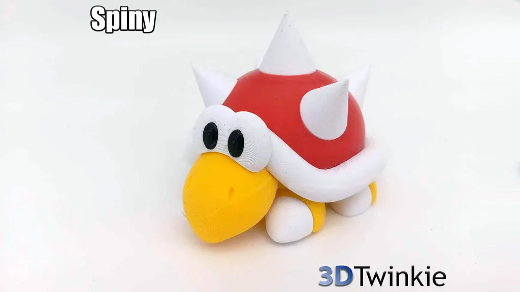 3D модель Модель шипастого существа - фото 1