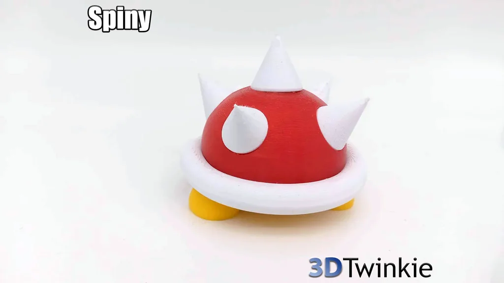 3D модель Модель шипастого существа - фото 3