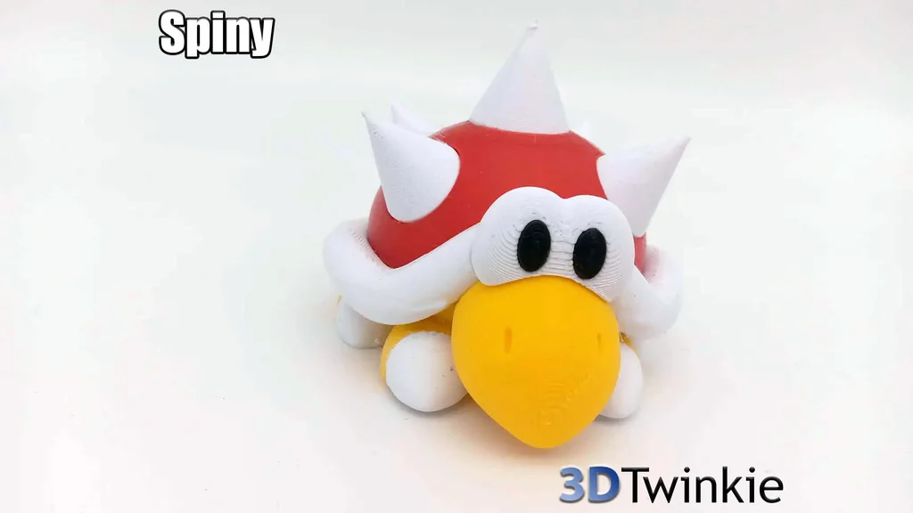 3D модель Модель шипастого существа - фото 4