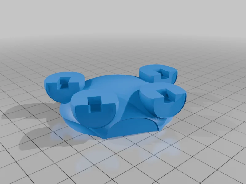 3D модель Модель шипастого существа - фото 8