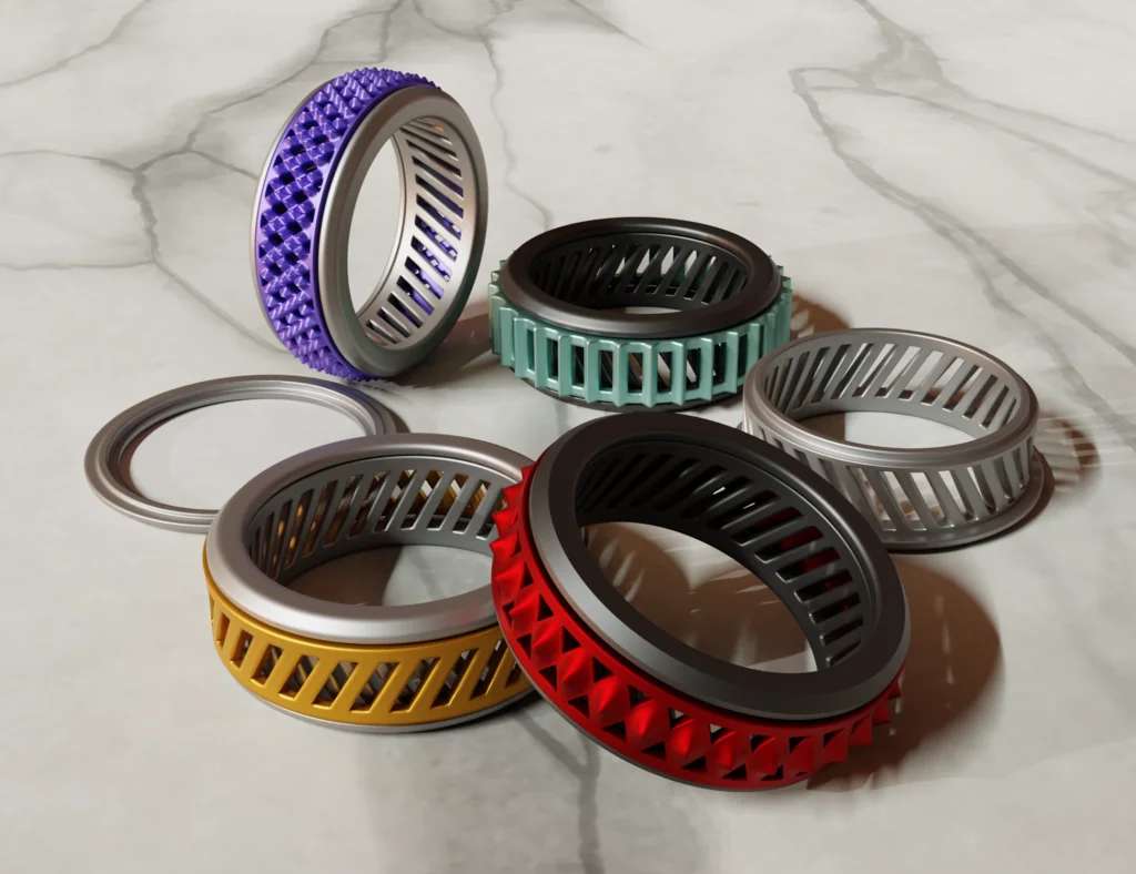 Кольцо-спиннер для снятия стресса