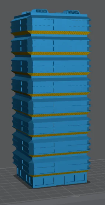 3D модель Разнообразные здания для Battletech - фото 5