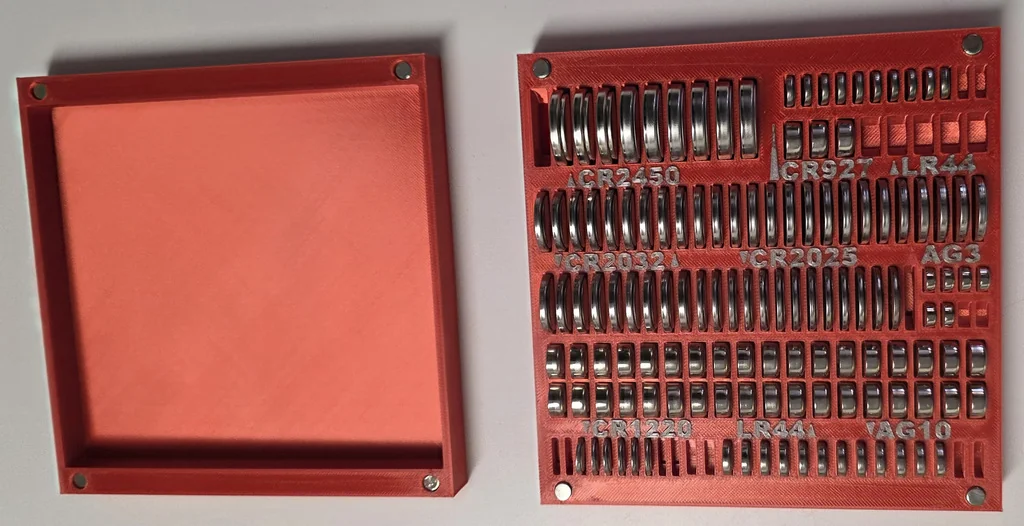 Коробка для кнопочных батареек Big-Multiple