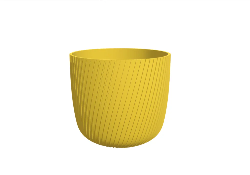 3D модель Цветочный горшок для 3D печати - фото 1