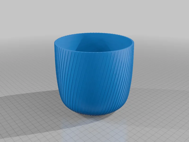 3D модель Цветочный горшок для 3D печати - фото 2