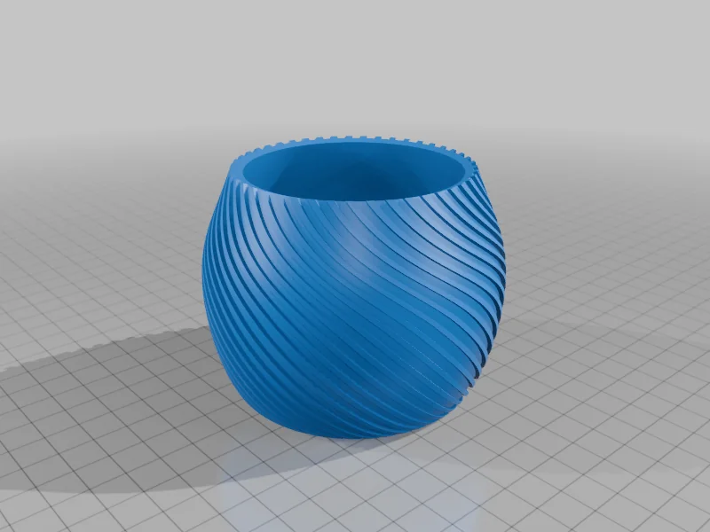 3D модель 3D-модель квіткового горщика - фото 2