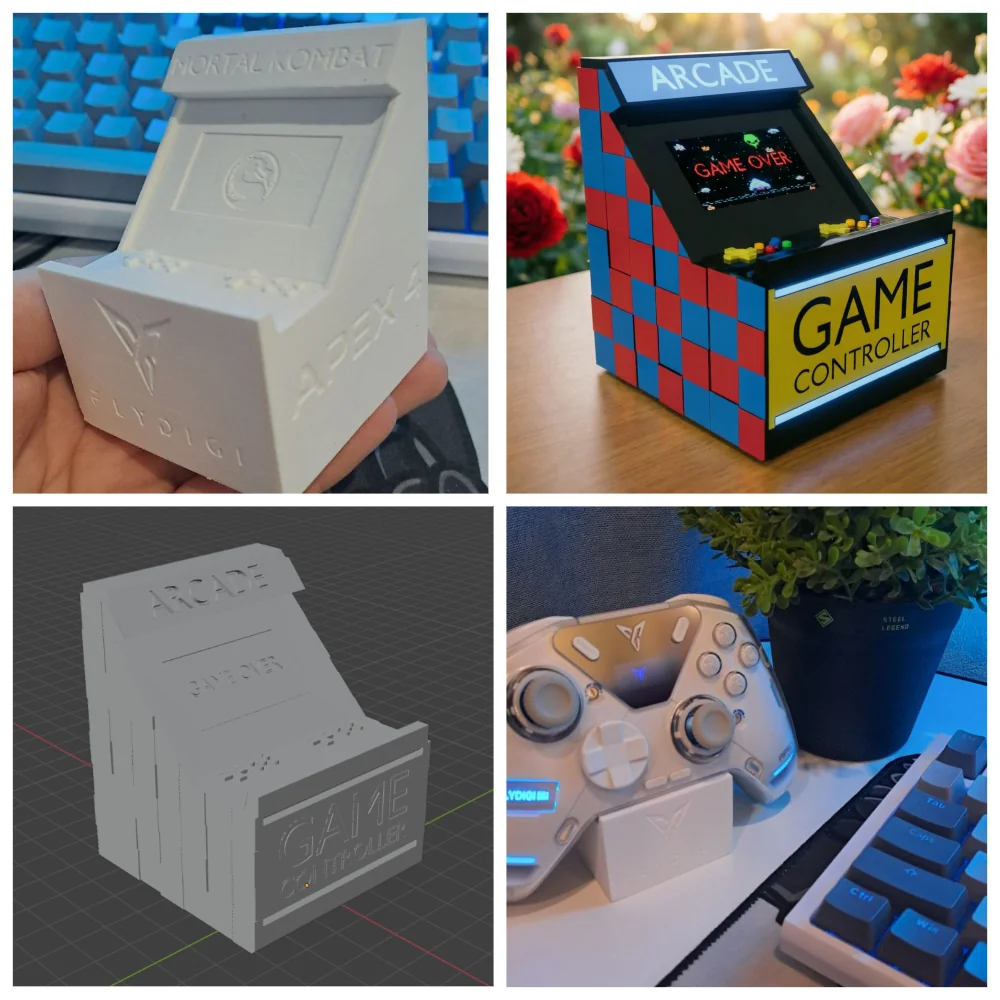 3D модель Подставка для контроллера Flydigi Apex 4 - фото 5