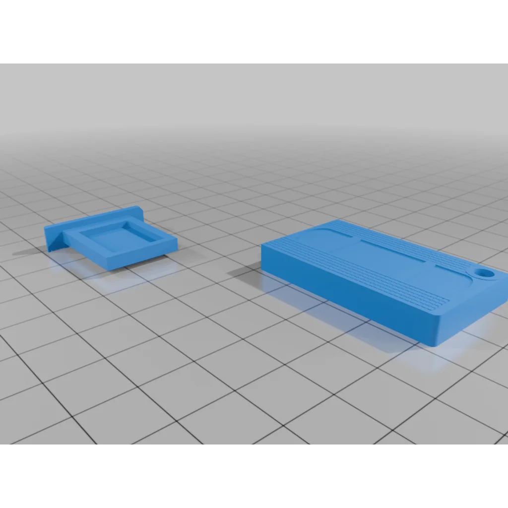 3D модель Ключница для micro SD-карт в стиле VHS - фото 1