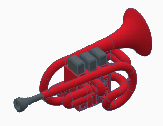 3D модель Экспериментальная модель трубы 11 - фото 2