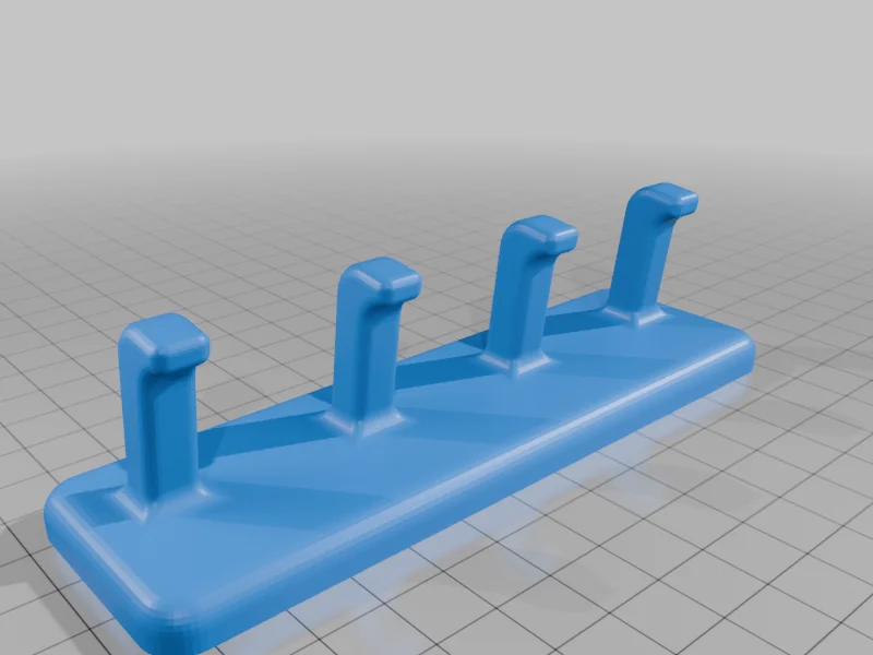 3D модель Ключницы для командных полос - фото 1