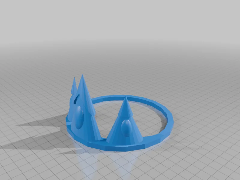 3D модель Корона Чарли Морнингстар STL