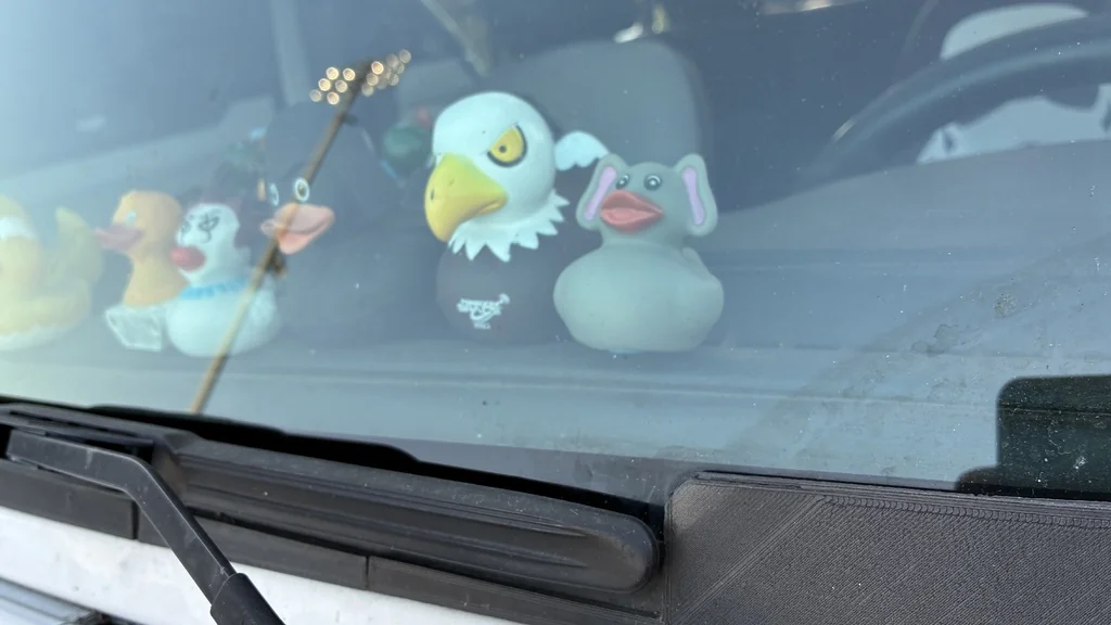 3D модель Полка для уток Jeep Wrangler (2007-2017) - фото 5