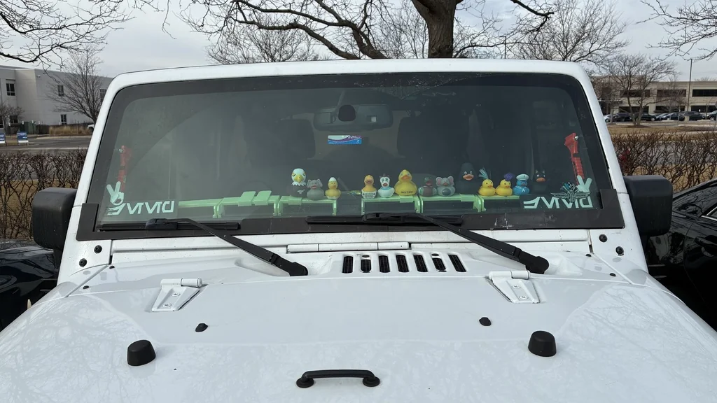 3D модель Полка для уток Jeep Wrangler (2007-2017) - фото 10