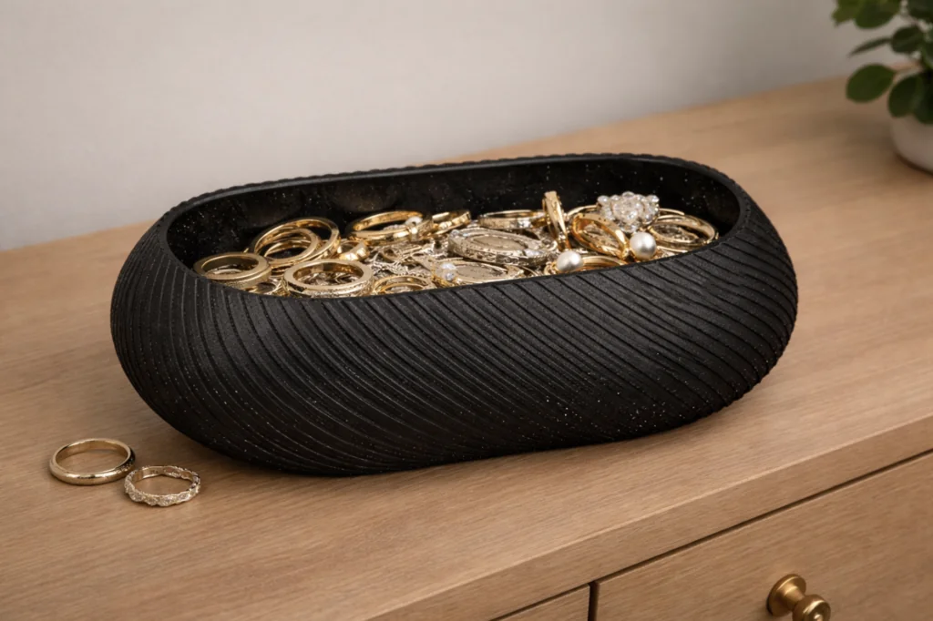 3D модель Сучасний контейнер для прикрас - фото 2