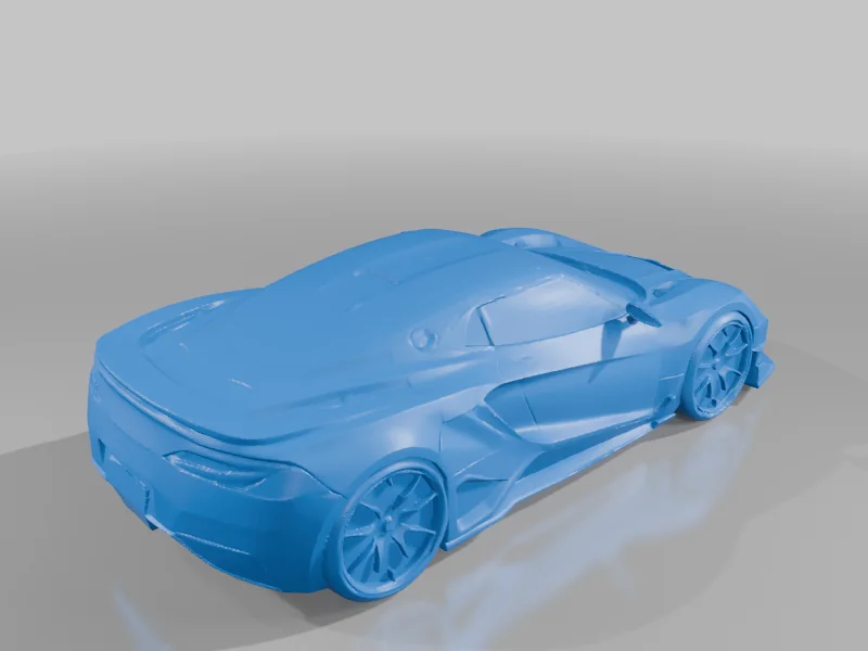 3D модель Прототип спортивного автомобиля - Paradox tégénaire - фото 4