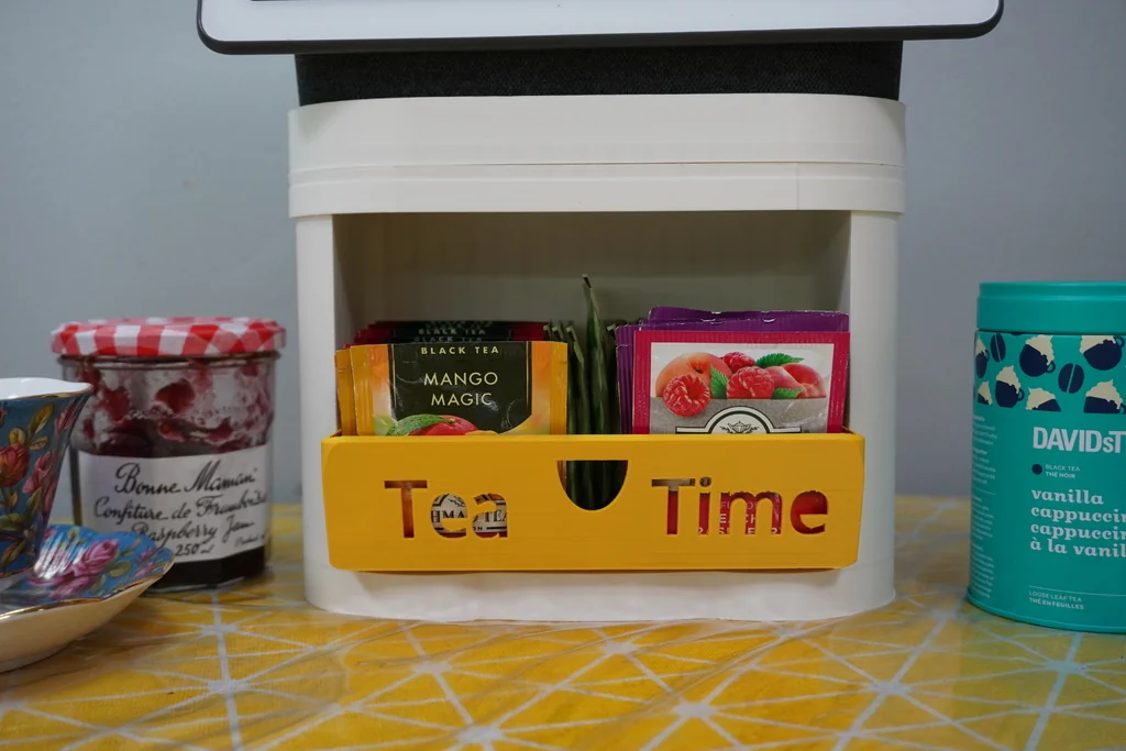 3D модель Tea Organizer for Google Nest Hub Max (Two Sizes) - фото 3