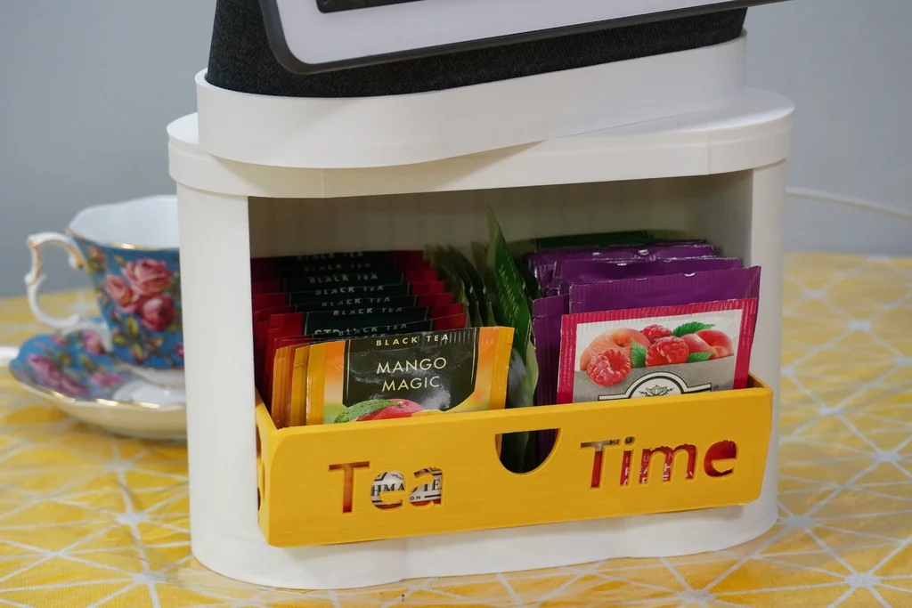 3D модель Tea Organizer for Google Nest Hub Max (Two Sizes) - фото 7