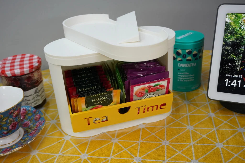3D модель Tea Organizer for Google Nest Hub Max (Two Sizes) - фото 9