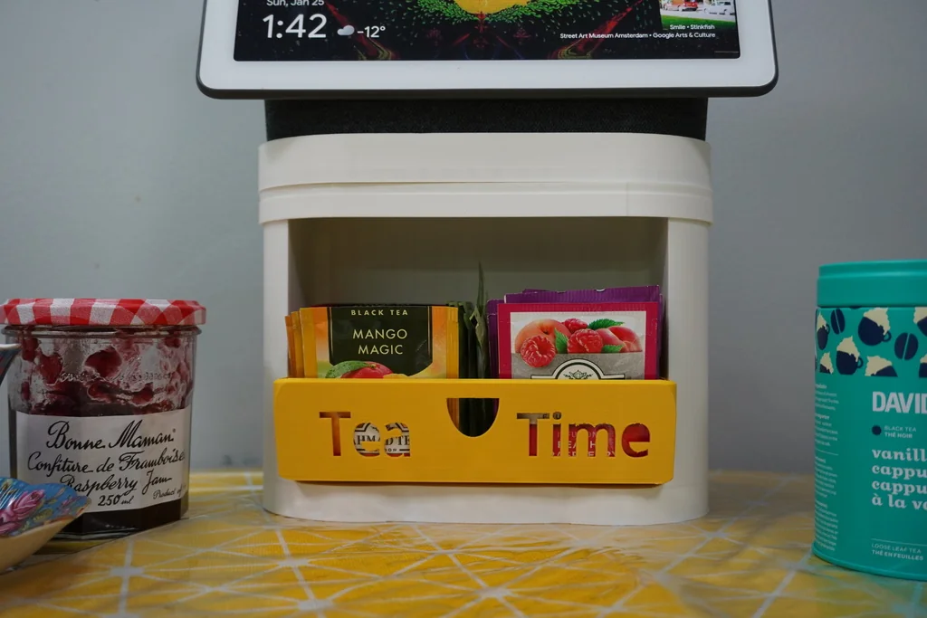 3D модель Tea Organizer for Google Nest Hub Max (Two Sizes) - фото 10