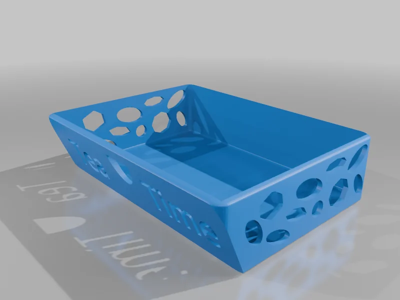 3D модель Tea Organizer for Google Nest Hub Max (Two Sizes) - фото 12