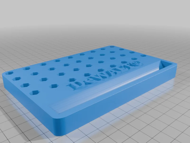 3D модель Магнитный битодержатель DeWALT - фото 6