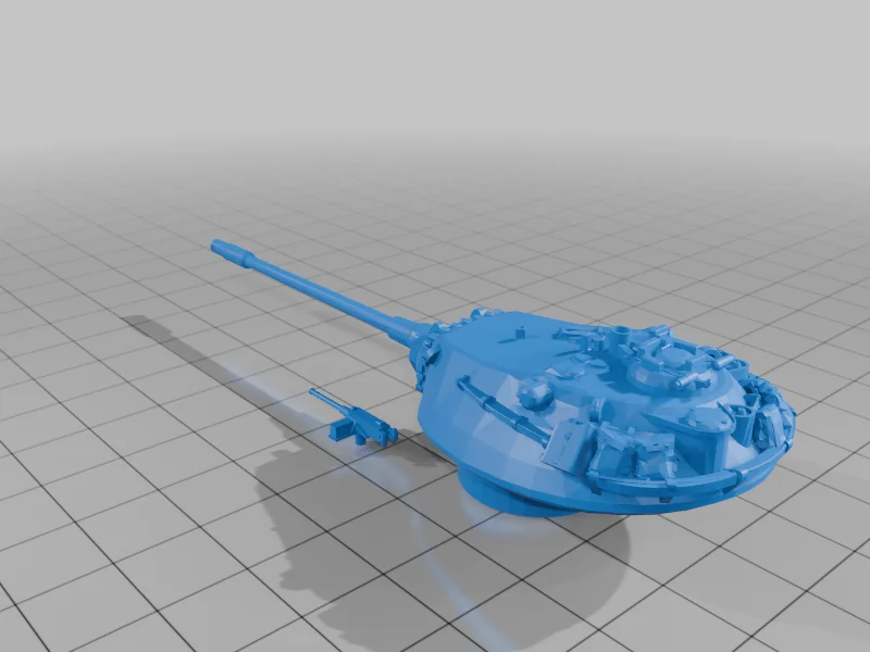 3D модель 3D Модель M103 - Американський Королівський Тигр - фото 2