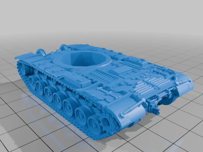 3D модель 3D Модель M103 - Американський Королівський Тигр - фото 3