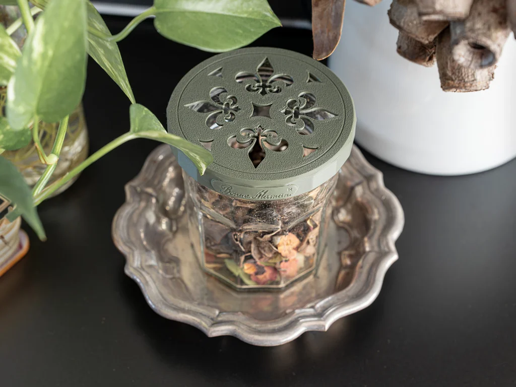 Кришка для банки Bonne Maman з отворами для аромату