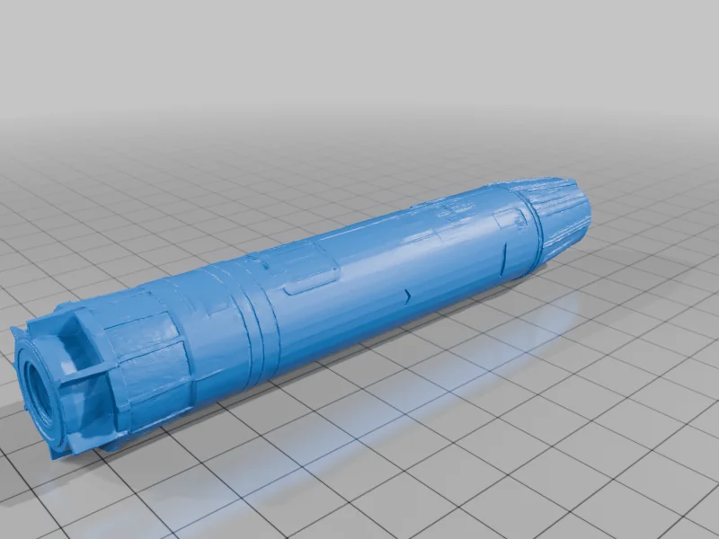 3D модель Клингонская торпеда - Эра фильмов Star Trek - фото 2