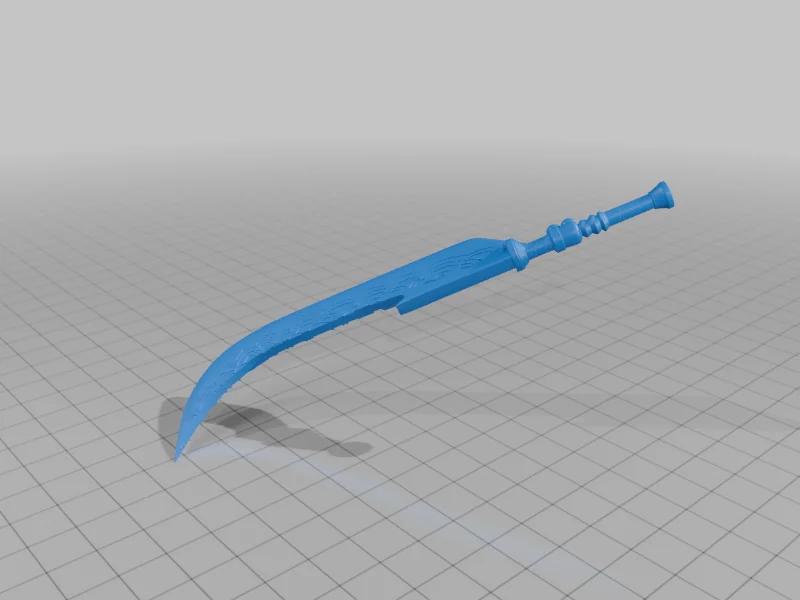 3D модель 3D Модель Оружия Kpop Demon Hunter Mira Gokdo - фото 4